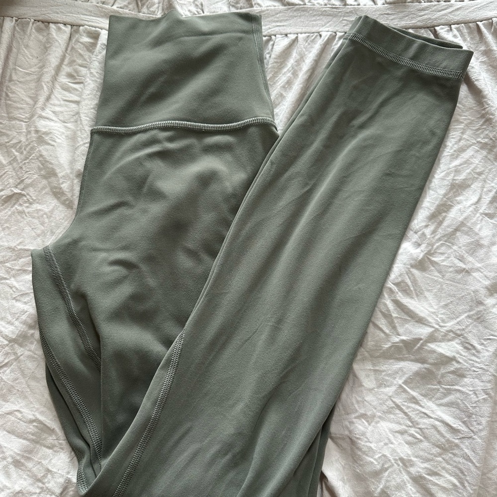 lululemon athletica Sage Green High-Rise Leggings